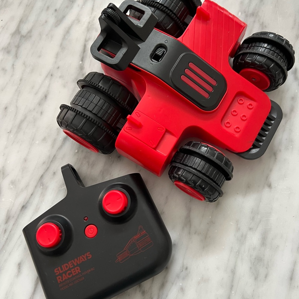 Sharper Image Red and Black Remote Control Car